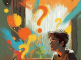 Mindset Shifts that Ignite Creative Flow in Everyday Life a half-empty cold brew coffee cup with condensation dripping dramatically, a cracked phone screen showing an unfinished to-do list app,